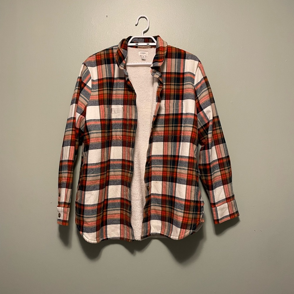 J.Crew Plaid Button-Up Shirt